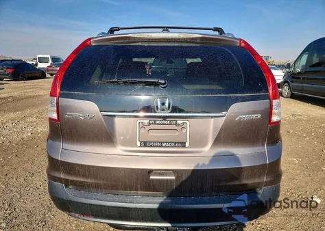 2013 Honda Cr-V Exl из США, поврежденный, VIN 5J6RM4H7XDL052867